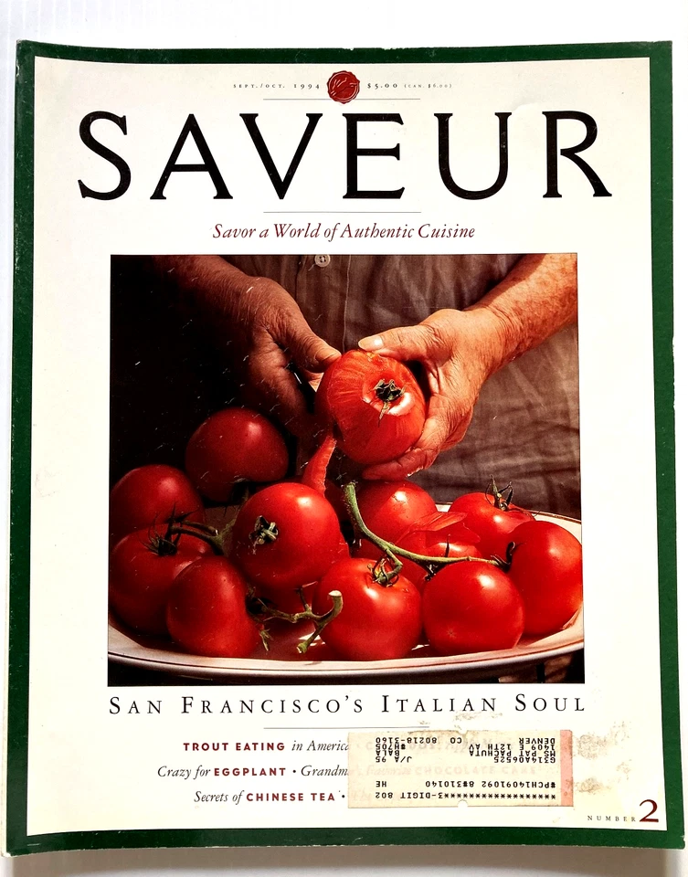 SAVEUR MAGAZINE  Issue Number 2 September / October 1994 - Image 1 of 1
