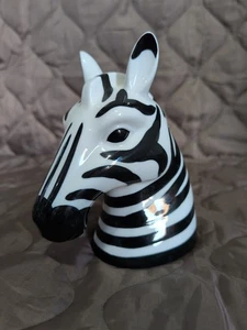 Ceramic Zebra light up lamp - very good condition - Picture 1 of 5