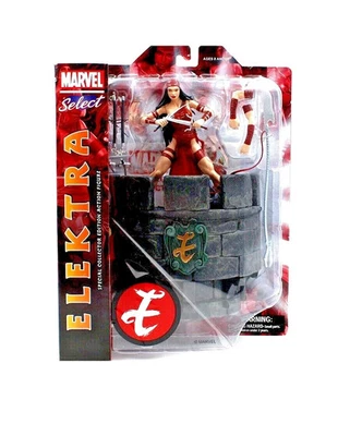 Figura de acción Diamond Marvel Select Elektra edición coleccionista Foto 1 de 4