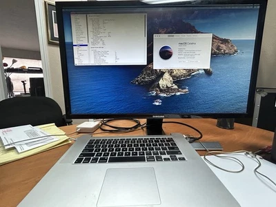 Apple MacBook Pro 15" 2014 2.8ghz i7 4th Gen, 16GB RAM, No SSD, As-Is - Image 1 of 4