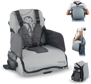 ® Kids, Seggiolino Portatile Bambini, Seggiolone Da Viaggio, Monkey, 6 a 36 Mesi - Foto 1 di 11