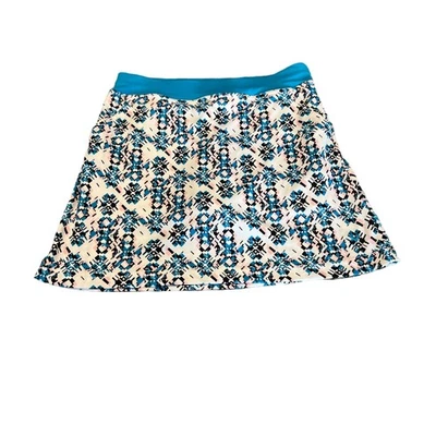 Callaway NWT women’s skort shorts skirt size S Hawaiian Ocean print golf tennis  - Image 1 of 4