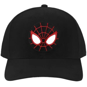 Marvel: Spider-Man - Miles Morales Patch Snapback Hat (Black, Pre-Curved Bill) - - Picture 1 of 6