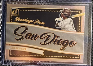 Leo De Vries 2025 Donruss Greetings From (SP)  - Padres - Picture 1 of 2