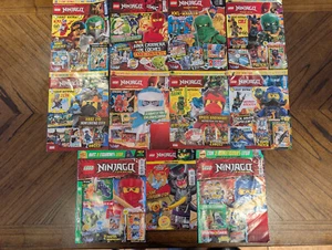 Lego Ninjago magazines from Europe, German, Spanish, French, Greek - Picture 1 of 2