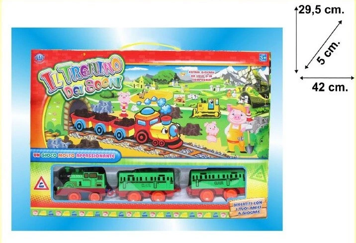 x Il Treno Dei Sogni Trenino Pista Giocattolo Gioco Bambini sar - Immagine 1 di 1