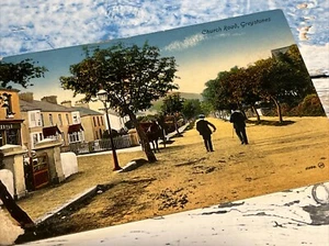 GREYSTONES-Postal de Colección.-Church Road-Valentín-Wicklow-Sin Usar/Sin Publicar - Imagen 1 de 8