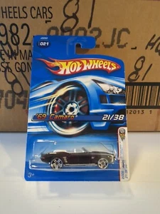 HOT WHEELS 2006 BLACK 69 CAMARO FIRST EDITIONS #21. Rim Variation  - Picture 1 of 5