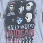 Hollywood undead grey graphic t Sz M