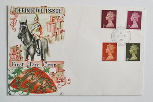 Royaume-Uni FDC Definitive Issue Genuine Connoisseur - Picture 1 of 2