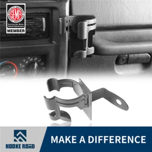 Hooke Road Adjustable Drink Cup Holder Phone Support for Jeep Wrangler TJ 97-06 - Picture 1 of 12