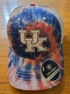 University Of Kentucky Tye Dyed Hat. SnapBack Top Of The World. NWT - Picture 1 of 10