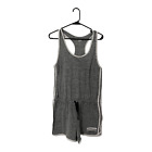 Authentic American Heritage Gray Romper Women’s Large (CCCC)