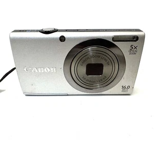 Canon Powershot A2300 IS HD Compact Digital Camera (PC1732)-SILVER - Picture 1 of 7