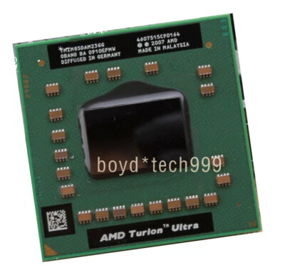 AMD Turion X2 Ultra ZM-85 TMZM85DAM23GG CPU 2.3GHz Socket S1 2300MHZ Processor - Image 1 of 4