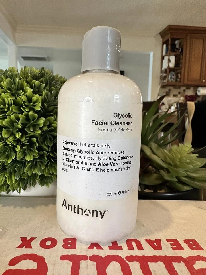 Limpiador facial glicólico Anthony Skin para piel normal a grasa 8 fl oz • Sellado Foto 1 de 2