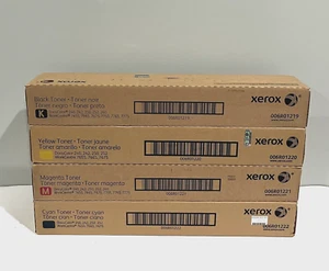 Xerox DocuColor 240 242 250 252 260 Genuine Toner Set Workcenter 7655 7755 7775 - Picture 1 of 4