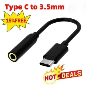 Universal-USB-Typ-C-auf-3,5-mm-AUX-Kopfhöreradapterbuchse für Android P3Q9 - Bild 1 von 3