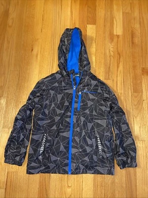 Free Country Boys Jacket Size Medium 10/12 Storm Cloud Black/Blue F - Image 1 of 4