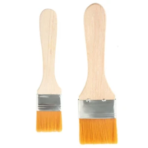 2 Pcs Kitchen Meat Sauce Bbq Cooking Brush For Oil And Bbq - Picture 1 of 12