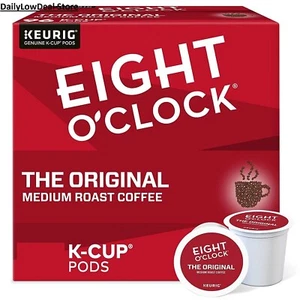 Eight O'Clock Single-Serve Keurig Coffee K-Cup Pods, The Original - Choose Count - Picture 1 of 1