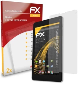 2x Film Protection d'écran pour Medion LIFETAB P8502 MD99814 mat&antichoc - Photo 1/9