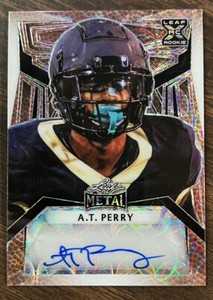 2022 Leaf Metal Draft A.T. AT Perry Auto X RC /5 SSP Rookie