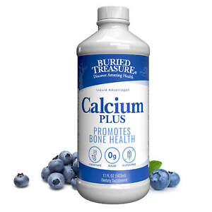 Buried Treasure Calcium Plus Blueberry 16 fl oz FRESH MADE IN USA