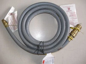 Gas Grill Natural Gas 3/8" Quick Disconnect Hose Kit 10 Feet for Standard Grills - Picture 1 of 2