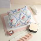 Fashion Bow Rose Flower Cosmetic Bag Skincare Makeup Organizer Washing Bag G _cn