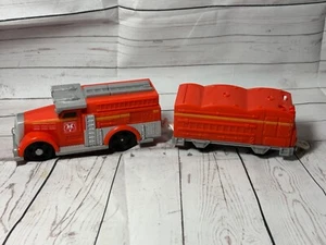 Thomas & Friends Trackmaster Motorized Train Flynn Engine 2011 Fire Truck WORKS - Picture 1 of 7