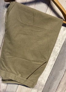 Pantalón Musto Verde Marrón Caza Tiro Campo 42/29 Nuevo sin Etiquetas - Imagen 1 de 7