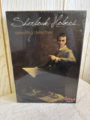 Sherlock Holmes Consulting Detective Board Game, Asmodee Ystari New Factory Seal - Image 1 of 4