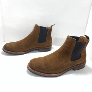 Beckett Simonon Water Repellent Suede Preston Chelsea Boots Men’s Size 10.5 - Picture 1 of 17