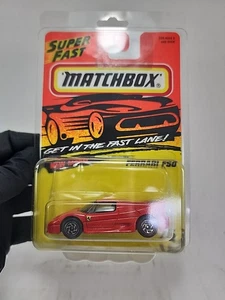 Matchbox Super Fast Series #75 FERRARI F50 1995 with Protector  - Picture 1 of 10