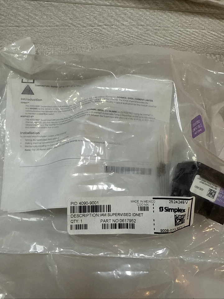 Simplex 4090-9001 - Image 1 of 1