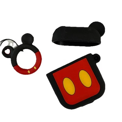 Air Pods 1 Or 2, Mickey Mouse 3D Protective Silicone Case Cover , With key ring - Image 1 of 3