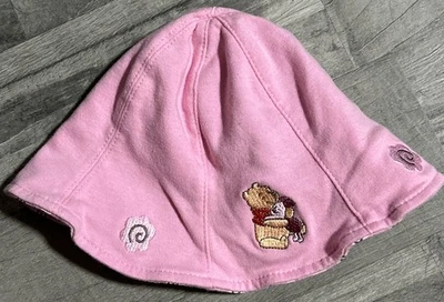 DISNEY Winnie The Pooh  POOH BABY BUCKET HAT  PINK 2-4T - Image 1 of 3