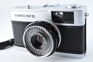 READ[NEAR MINT] Olympus Trip 35 Silver 35mm Point & Shoot Film Camera From JAPAN - Picture 1 of 14
