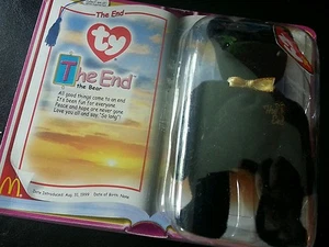 Ty "Legends" Beanie Baby, "The End" the Bear, Original Pkg., Nice! - Picture 1 of 2