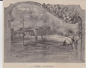 1888 -- GASSIN LA TERRASSE ** 3J374 - Picture 1 of 1