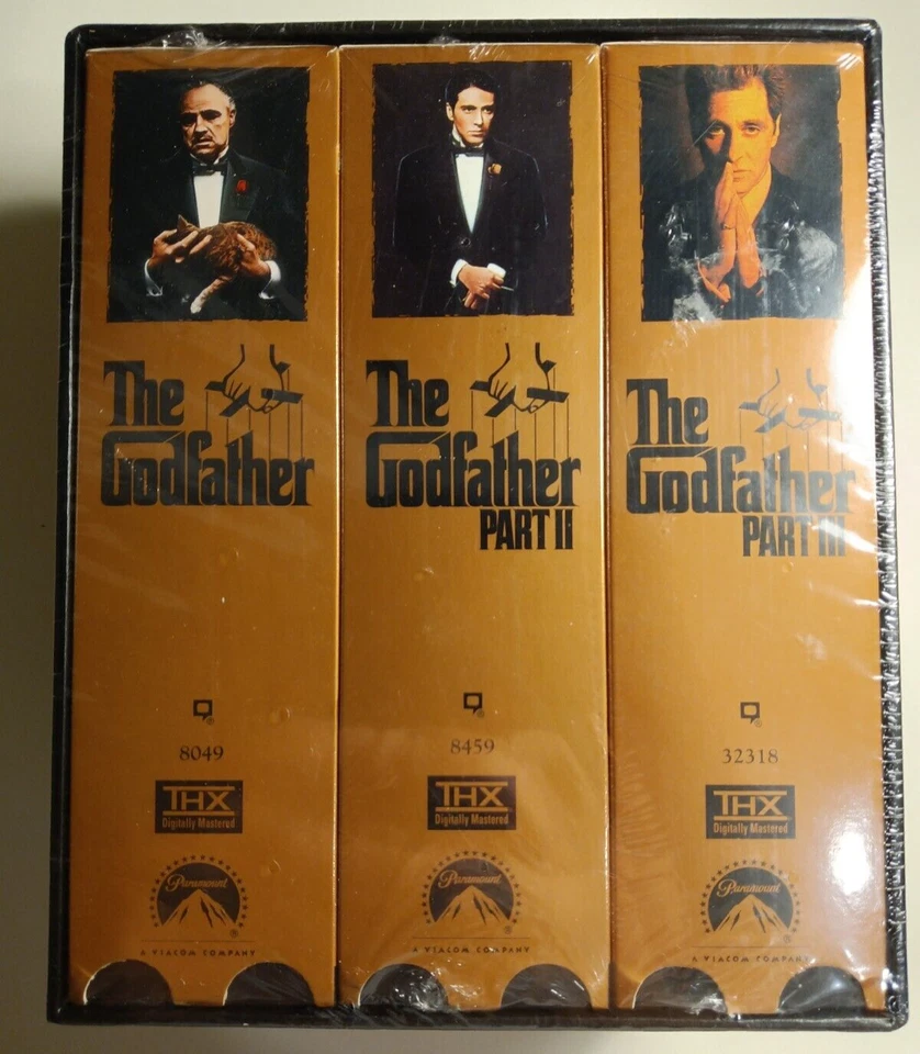 The Godfather Collection (VHS, 1992, 6-Tape Set)