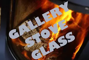 GALLERY REPLACEMENT STOVE GLASS EVERGREEN FIREFOX 8, TIGER STOVE - SCHOTT ROBAX - Picture 1 of 5