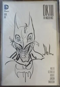 Kyle Strahm Signed Autographed W/ Sketch DKIII Comic BOOK ONE BAS Guaranteed - Picture 1 of 2