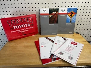 2021 TOYOTA MIRAI ORIGINAL FACTORY OWNER'S MANUAL GUIDE - Picture 1 of 8