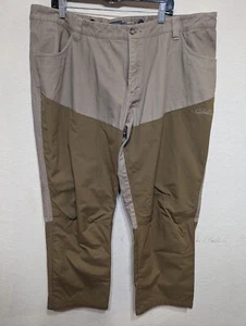 Cabelas Pants Mens 42 Classic Fit Brown Canvas Upland Brush Briar Proof Hunting - Bild 1 von 8