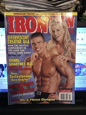 Ironman Bodybuilding Magazine Daniel Gwartney March 1999 - Image 1 of 4