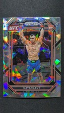 NATAN LEVY 2023 Panini Prizm UFC Cracked Ice Prizm Parallel RC