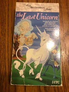 The Last Unicorn vhs Ships N 24h - Picture 1 of 4
