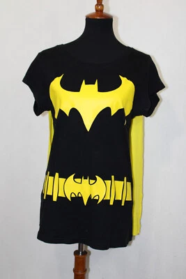 Batman Mujer Disfraz Camiseta Juniors Talla XL Capa Extraíble Foto 1 de 4